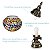 Abajur Turco Mosaico Metal Vidro Colorido Bivolt 28 cm - Imagem 2