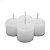 Kit 4 Velas Brancas Aromáticas Perfumada Decorativa 40g - Imagem 2