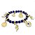 Pulseira Feminina Santa Sara Azul Padroeira Cigana Ajustável - Imagem 1