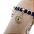 Pulseira Feminina Santa Sara Azul Padroeira Cigana Ajustável - Imagem 4