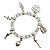 Pulseira Oxalá Transparente e Branca Umbanda Ajustável - Imagem 2