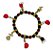 Pulseira Feminina da Rosa Caveira Entidade Umbanda Ajustável - Imagem 1
