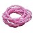Guia Miçanguinha Rosa 3 Fios Trançado Proteção Total 50 cm - Imagem 1