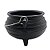 Caldeirão Panela de Ferro Preto Decoração Ritual Wicca 10cm - Imagem 4