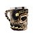 Caneca 400ml Caveira Indígena Viking em Resina Detalhado - Imagem 4