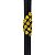 Piteira Preta Pedras Golds Cintilantes Pomba Gira Umbanda - Imagem 2