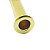 Piteira Gold Brilhante Pedras Vermelhas Cintilante Umbanda - Imagem 5