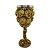 Taça de Caveiras 150ml em Metal e Resina Detalhada - Imagem 1