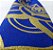 Kit Espiritual Tarô Indiano e Toalha Azul C/ Brilho 70cm - Imagem 4