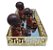 Trio Buda da Felicidade Prosperidade Marrom Bandeja 20x10 - Imagem 2