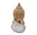 Baby Buda da Sabedoria Buda Repousando Brilhante Gold 9 cm - Imagem 4