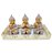 Kit Decoração Oriental Baby Buda Tailandês Com Bandeja 10 cm - Imagem 1