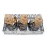 Kit Decoração Trio Budas Tibetanos na Bandeja Espelhada 10cm - Imagem 4