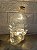 Enfeite Garrafa Caveira de Vidro com Base Iluminada 19 cm - Imagem 6