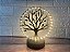 Luminária Árvore da Vida estátua Decorativa Preta 20 cm - Imagem 7