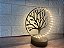 Luminária Árvore da Vida estátua Decorativa Preta 20 cm - Imagem 8