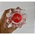 Porta Vela Flor De Lótus Cristal com Vela Decoração - Imagem 5
