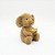 Estátua Elefante Dourado com Detalhes Brilhantes 10 cm - Imagem 3