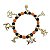 Pulseira Bruxa Laranja e Preta Conexão Natureza Ajustável - Imagem 2