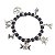 Pulseira Bruxa Cristal Roxo Conexão com a Natureza Ajustável - Imagem 2