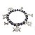 Pulseira Bruxa Cristal Roxo Conexão com a Natureza Ajustável - Imagem 1