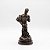 Estátua Imagem Orixá Ossain Cor Cobre Proteção Resina 15 cm - Imagem 3