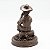 Imagem Preto Velho Estátua Resina Cor Cobre Sabedoria 13 cm - Imagem 4