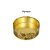 Lata Rosas Dourado e Preto Fosco 400ml - Imagem 2
