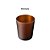 Pote de Vidro Ambar Fosco 220ml c/ Tampa Hermética de Bamboo - Imagem 2