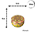 Lata Mosaico Gold 90ml - Imagem 1