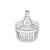 Pote Bomboniere Transparente 250ml - Imagem 2