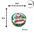 Lata Merry Christmas Green 90ml - Imagem 1