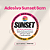 Adesivo Sunset 6cm REF 8000 - Imagem 1