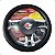 Capa De Volante Premium PU Preta C/ Costura Vermelha 38CM SW - SW1504 - Imagem 1