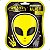 Perfume Aromatizante Miniatura Alien Área 51 Amarelo – CentralSul - Imagem 1