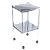 Aluguel de Mesa Auxiliar 40x40 em Aço - Imagem 1