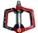 Pedal Kapa Bike Bicicleta Mtb K-130 Com Travas E Rolamentos Vermelho - Imagem 2
