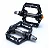 Pedal Kapa Bike Bicicleta Mtb K-130 Com Travas E Rol.  Preto - Imagem 1