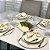Kit Sousplat Completo Mesa Posta Bege Nude Creme Jacquard com Guardanapos e Pg - Imagem 4