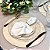 Kit Sousplat Completo Mesa Posta Bege Nude Creme Jacquard com Guardanapos e Pg - Imagem 7