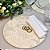Kit Sousplat Completo Mesa Posta Bege Nude Creme Jacquard com Guardanapos e Pg - Imagem 8