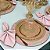 Kit Sousplat Completo Mesa Posta Rosê Rosa Jacquard com Guardanapos e Pg - Imagem 4