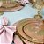 Kit Sousplat Completo Mesa Posta Rosê Rosa Jacquard com Guardanapos e Pg - Imagem 5