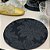 Kit Sousplat Completo Mesa Posta Preto Jacquard com Guardanapos e Pg - Imagem 5