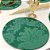 Kit Sousplat Completo Mesa Posta Verde Esmeralda Escuro Jacquard com Guardanapos e Pg - Imagem 7