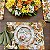 Kit Jogo Americano Completo Mesa Posta Florida Flowers - Imagem 2