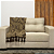 Manta Xale de Sofá e Cama Decorativa Jacquard Medalhão Marrom - Imagem 10
