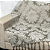 Manta Xale de Sofá e Cama Decorativa Jacquard Medalhão Cinza - Imagem 8