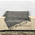 Manta Xale de Sofá e Cama Decorativa Jacquard Medalhão Cinza - Imagem 3