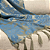 Manta Xale de Sofá e Cama Decorativa Jacquard Medalhão Azul - Imagem 9